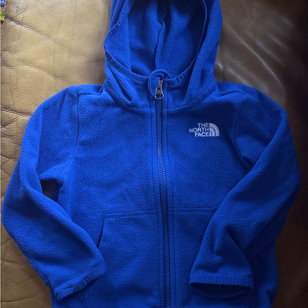 The North Face Kids Royal Blue Fleece Zip Up